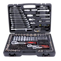 Набор инструментов для автомобиля 216 предметов, CRV сталь